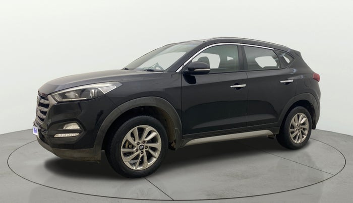 2017 Hyundai Tucson 2WD MT PETROL, Petrol, Manual, 1,03,161 km, Left Front Diagonal