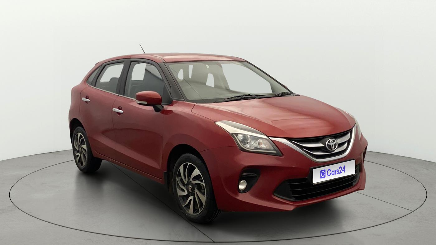 2019 Toyota Glanza G CVT, Petrol, Automatic, 76,551 km, Right Front Diagonal