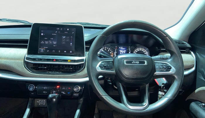 2021 Jeep Compass SPORT 1.4 PETROL DCT, Petrol, Automatic, 1,13,112 km, Steering Wheel Close Up