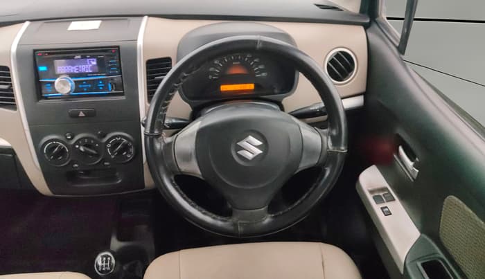 2013 Maruti Wagon R 1.0 LXI CNG, CNG, Manual, 69,201 km, Steering Wheel Close Up