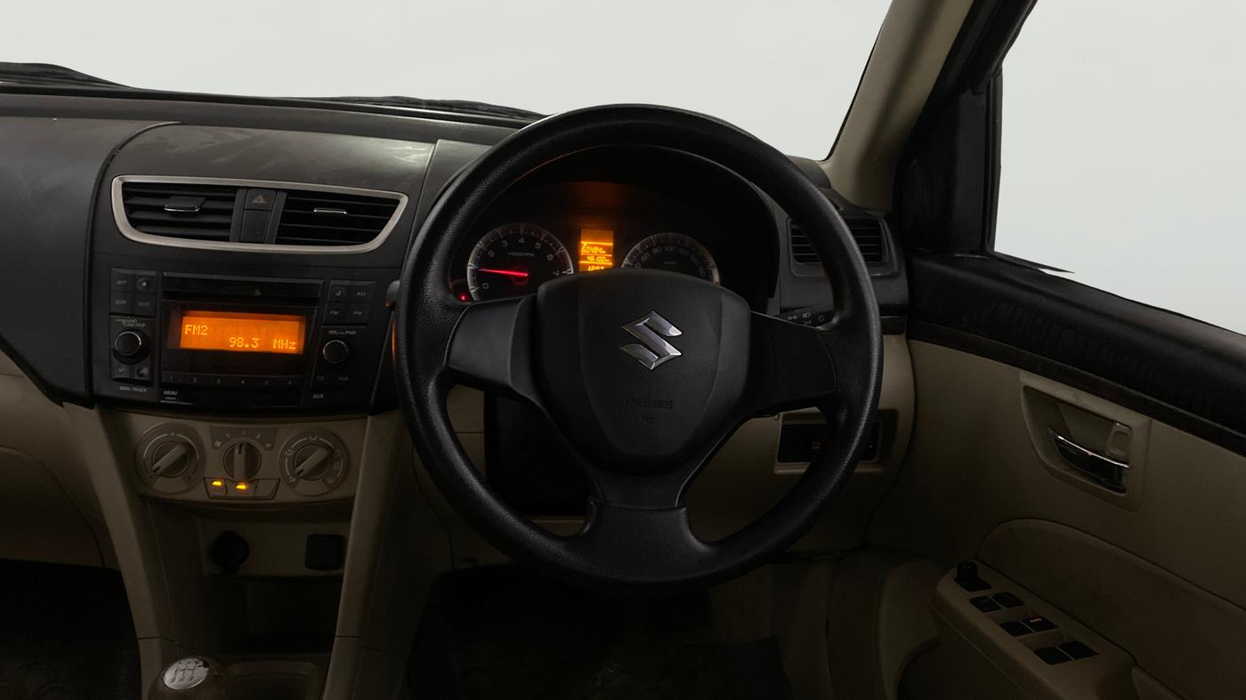 2017 Maruti Swift Dzire VXI, Petrol, Manual, 46,208 km, Steering Wheel Close Up