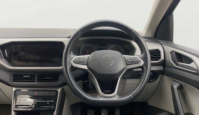 2022 Volkswagen TAIGUN HIGHLINE 1.0 TSI MT, Petrol, Manual, 29,274 km, Steering Wheel Close Up