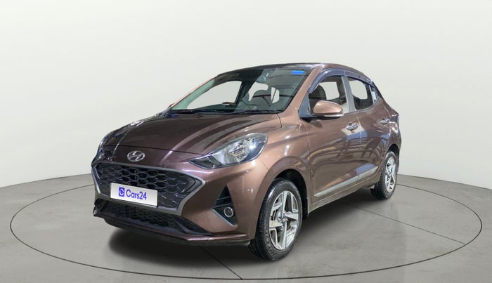 2021 Hyundai AURA SX 1.2, Petrol, Manual, 13,885 km, Left Front Diagonal