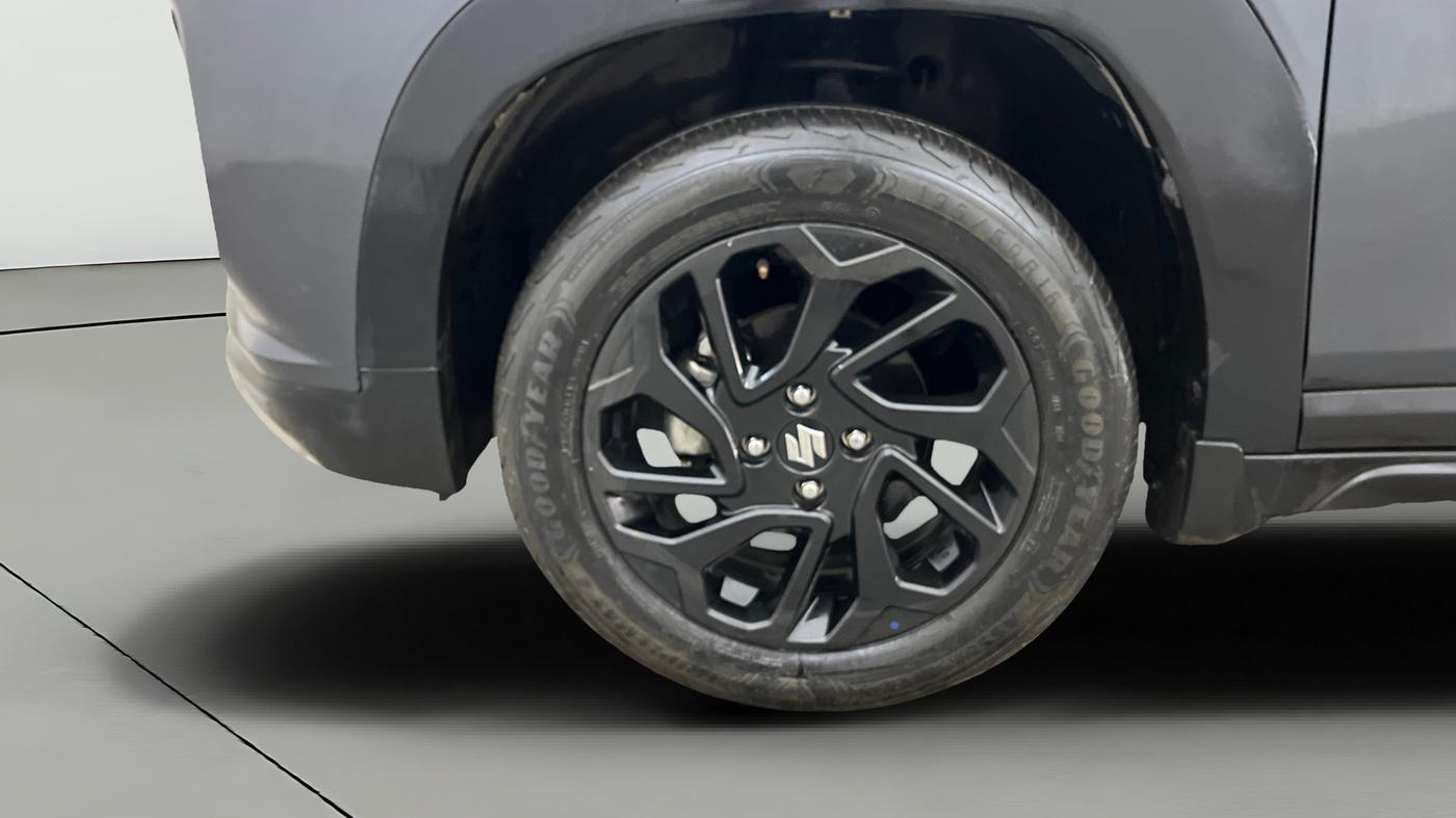 2024 Maruti FRONX DELTA PLUS 1.2L AGS, Petrol, Automatic, 14,626 km, Left Front Wheel
