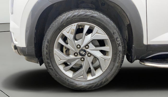 2021 Hyundai Creta SX (O) 1.4 TURBO DCT, Petrol, Automatic, 58,147 km, Left Front Wheel