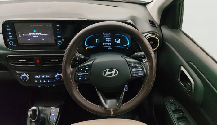 2023 Hyundai EXTER SX(O) CONNECT 1.2 AMT DUAL TONE, Petrol, Automatic, 20,275 km, Steering Wheel Close Up