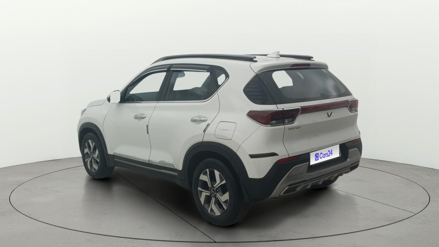 2023 KIA SONET HTX 1.5 AT, Diesel, Automatic, 49,879 km, Left Back Diagonal