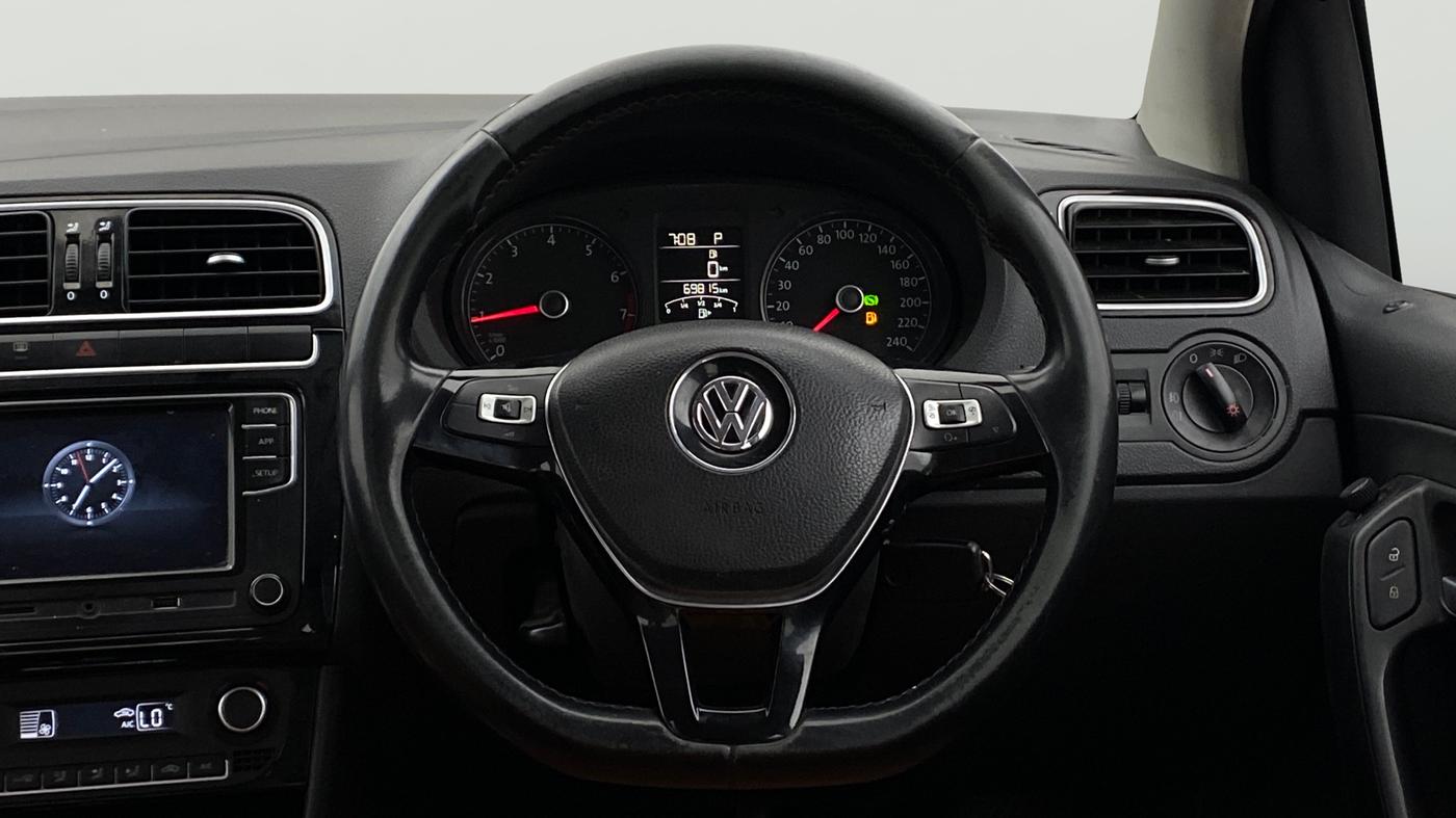 2018 Volkswagen Polo GT TSI AT, Petrol, Automatic, 69,808 km, Steering Wheel Close Up