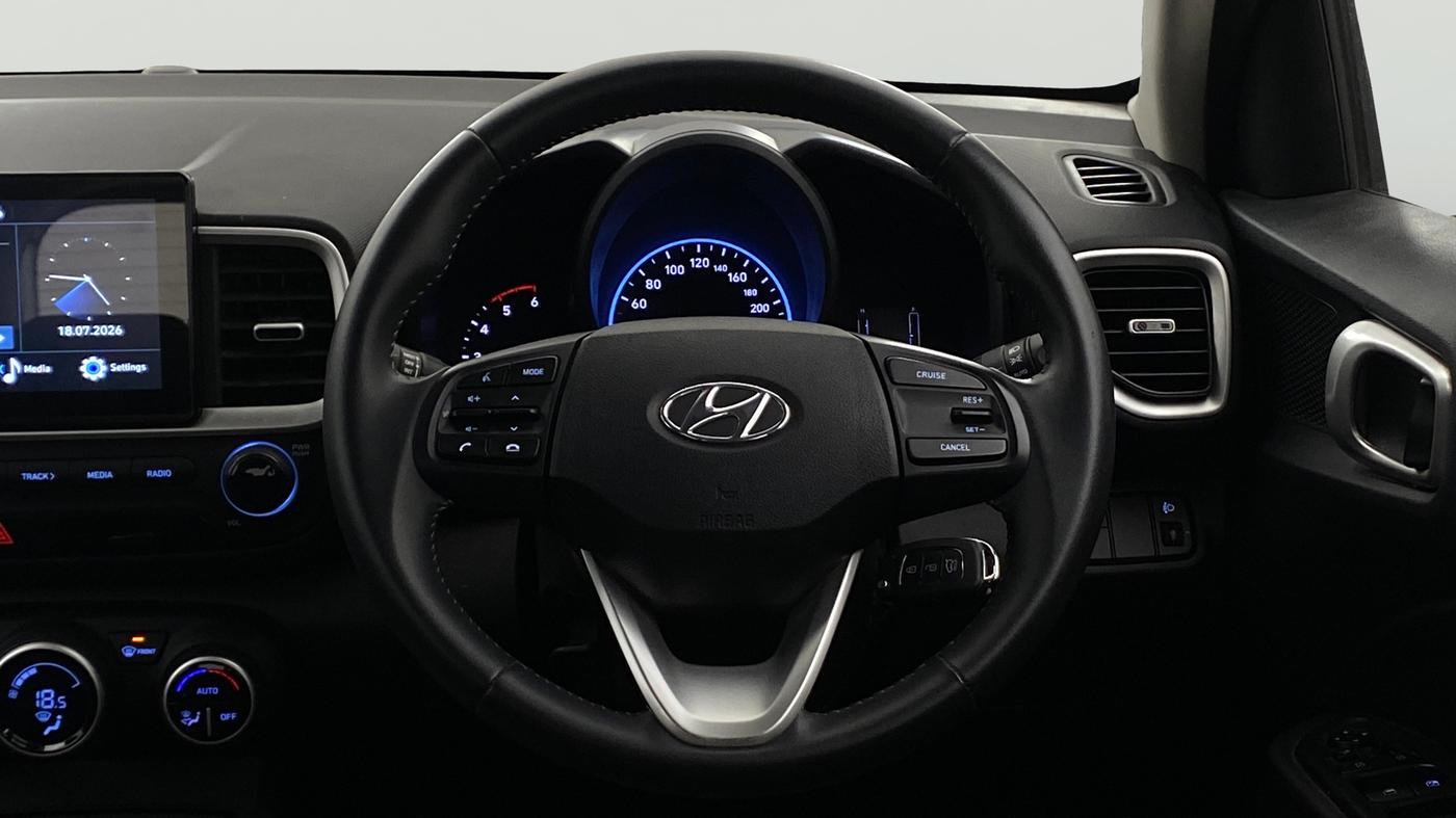 2022 Hyundai VENUE SX 1.5 CRDI, Diesel, Manual, 56,518 km, Steering Wheel Close Up