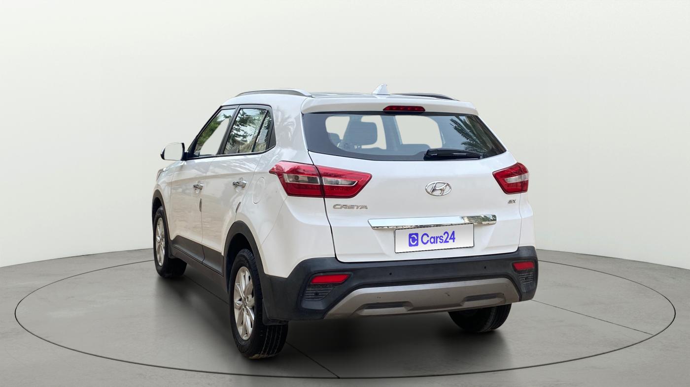 2019 Hyundai Creta SX 1.6 PETROL, Petrol, Manual, 30,749 km, Left Back Diagonal