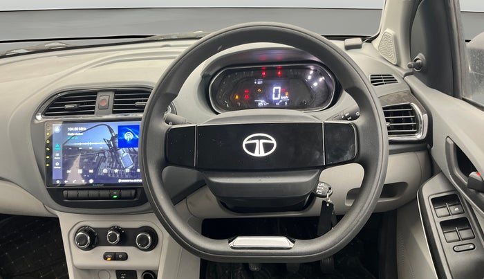2025 Tata Tiago XM CNG, CNG, Manual, 3,036 km, Steering Wheel Close Up