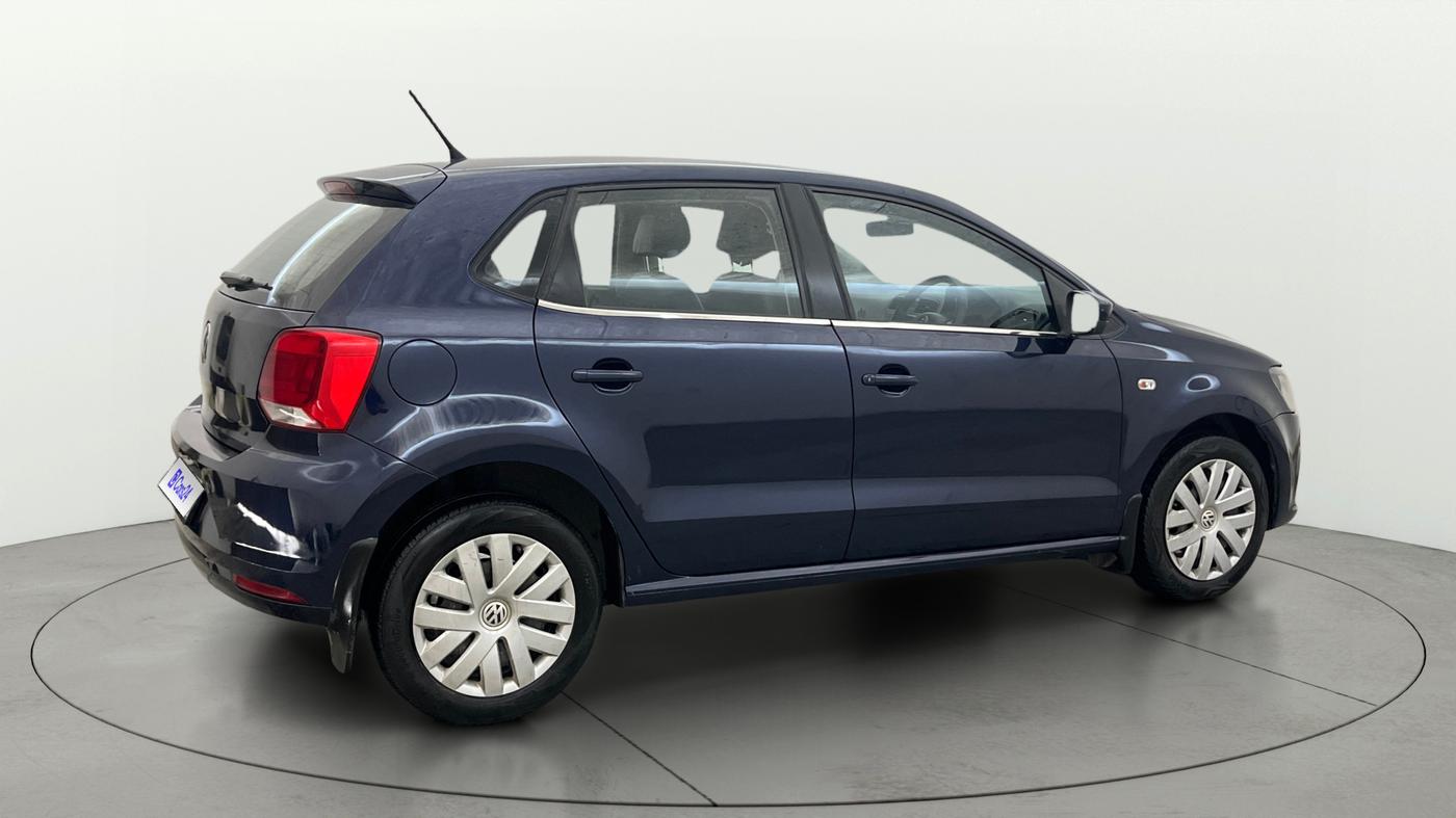 2015 Volkswagen Polo COMFORTLINE 1.2L, Petrol, Manual, 57,450 km, Right Back Diagonal