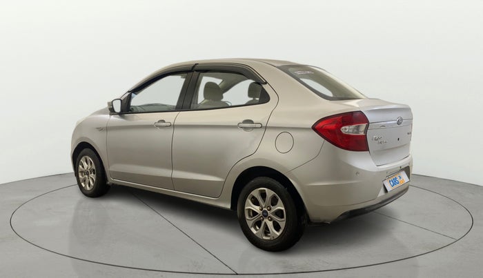 2016 Ford Figo Aspire TITANIUM 1.2 PETROL, Petrol, Manual, 88,433 km, Left Back Diagonal