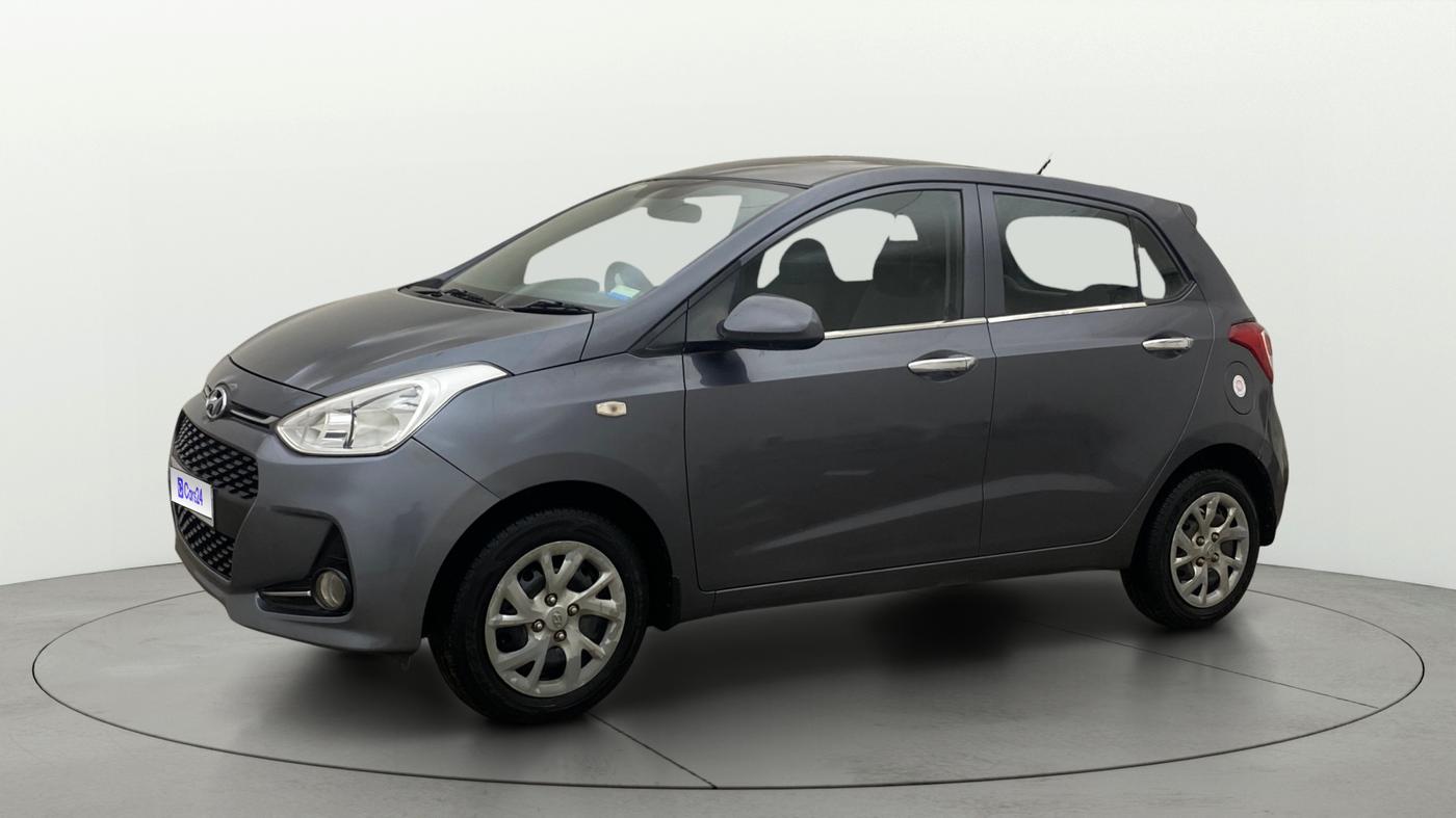 2017 Hyundai Grand i10 SPORTZ 1.2 KAPPA VTVT, Petrol, Manual, 69,386 km, Left Front Diagonal