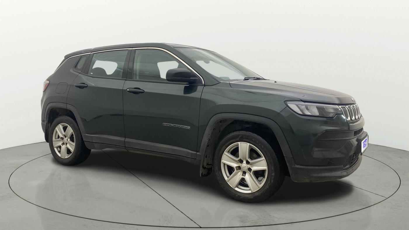 2021 Jeep Compass SPORT 1.4 PETROL, Petrol, Manual, 46,801 km, Right Front Diagonal