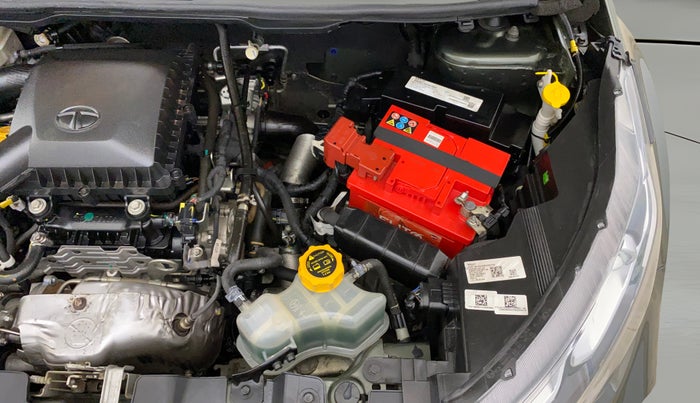 2022 Tata NEXON XZ PLUS PETROL, Petrol, Manual, 14,737 km, Engine View - Left
