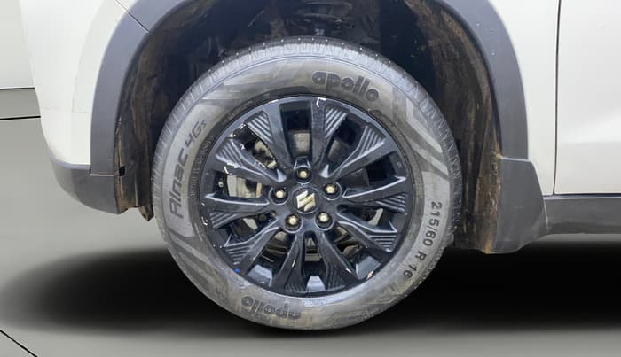 2022 Maruti Vitara Brezza ZXI, Petrol, Manual, 29,185 km, Left Front Wheel