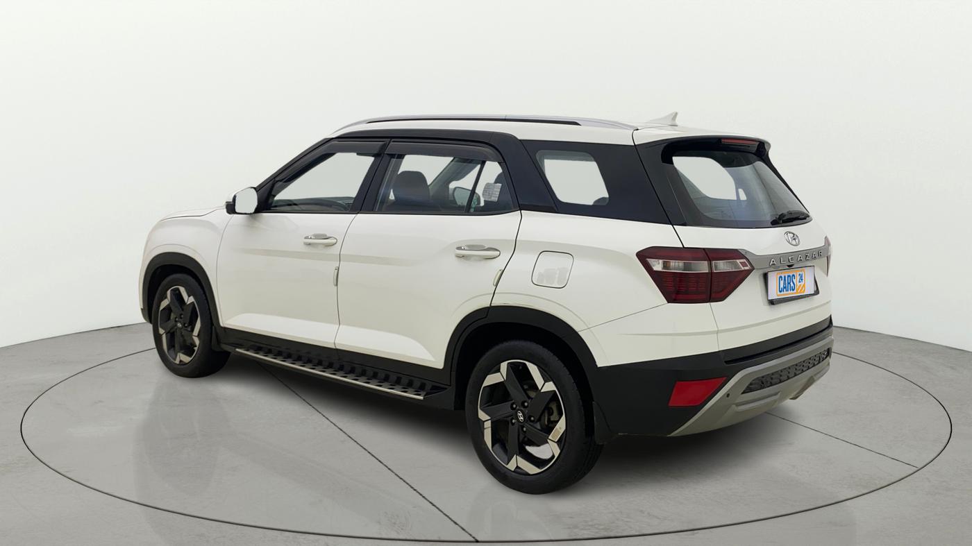 2022 Hyundai ALCAZAR PLATINUM(O) 7STR 1.5 AT, Diesel, Automatic, 55,324 km, Left Back Diagonal