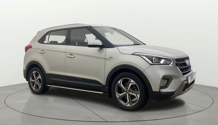 2018 Hyundai Creta SX AT 1.6 PETROL, Petrol, Automatic, 53,954 km, Right Front Diagonal