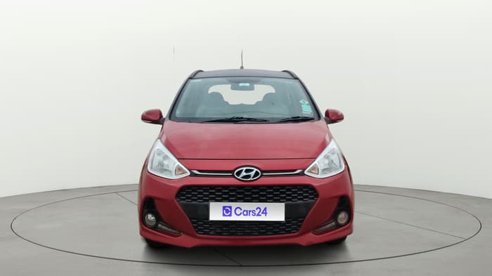 2019 Hyundai Grand i10 SPORTZ AT 1.2 KAPPA VTVT, Petrol, Automatic, 53,058 km, Front