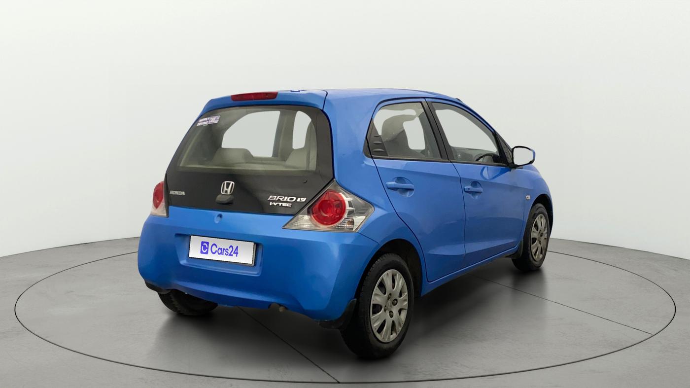 2013 Honda Brio S MT, Petrol, Manual, 73,893 km, Right Back Diagonal