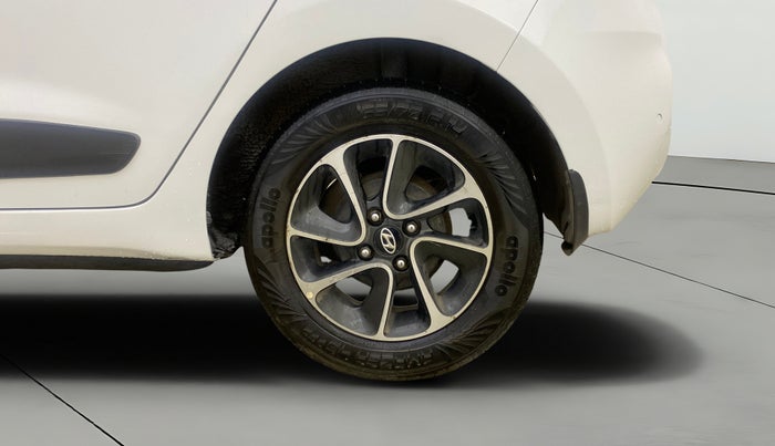 2017 Hyundai Grand i10 SPORTZ (O) AT 1.2 KAPPA VTVT, Petrol, Automatic, 66,322 km, Left Rear Wheel