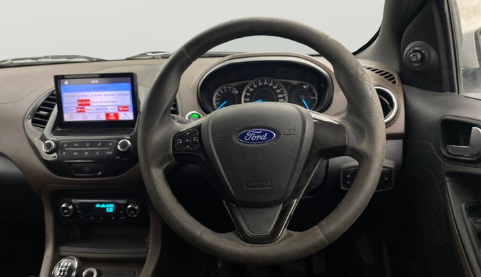 2018 Ford FREESTYLE TITANIUM 1.2 PETROL, Petrol, Manual, 1,00,443 km, Steering Wheel Close Up
