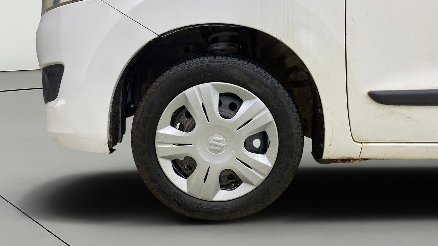 2018 Maruti Wagon R 1.0 VXI AMT, Petrol, Automatic, 45,777 km, Left Front Wheel