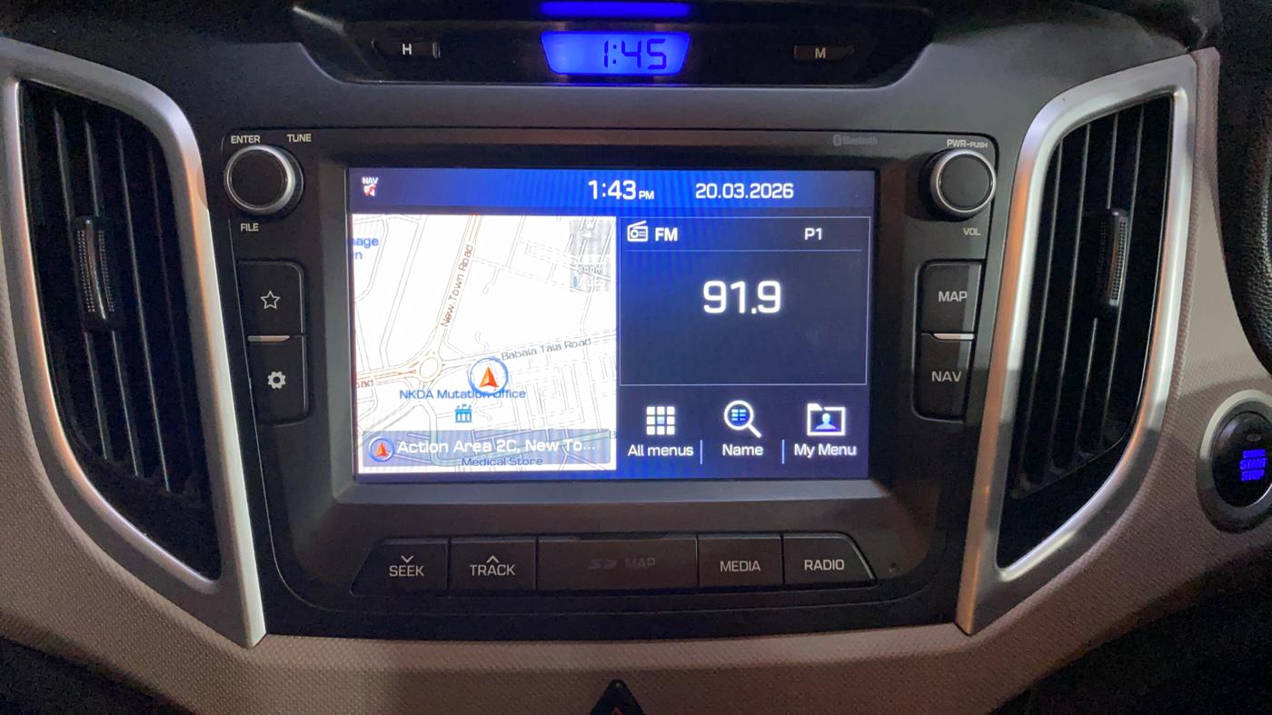 2020 Hyundai Creta SX AT 1.6 DIESEL, Diesel, Automatic, 24,549 km, Air Conditioner