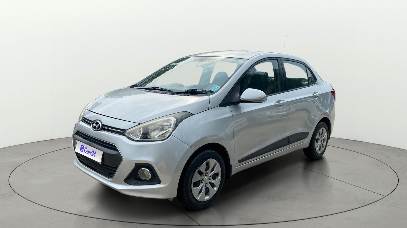 2015 Hyundai Xcent S 1.2, Petrol, Manual, 98,564 km, Left Front Diagonal