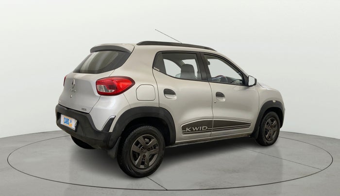 2018 Renault Kwid RXT 1.0 AMT, Petrol, Automatic, 17,010 km, Right Back Diagonal