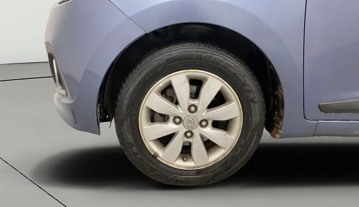 2014 Hyundai Xcent S 1.2, Petrol, Manual, 1,07,958 km, Left Front Wheel