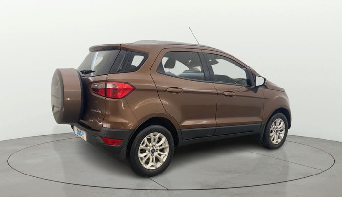 2017 Ford Ecosport TITANIUM 1.5L DIESEL, Diesel, Manual, 1,07,214 km, Right Back Diagonal
