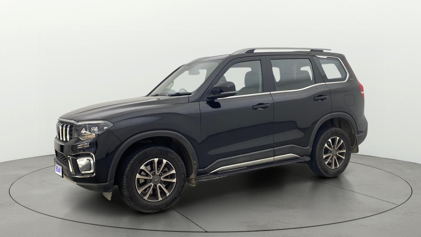 2025 Mahindra SCORPIO-N N Z8 S Petrol AT, Petrol, Automatic, 29,771 km, Left Front Diagonal