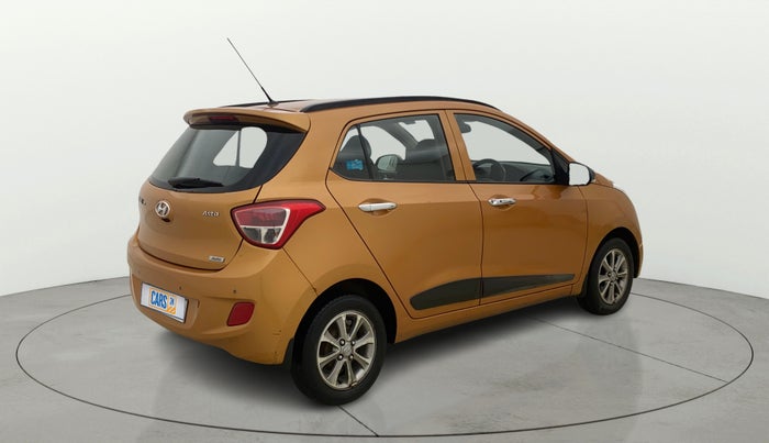 2016 Hyundai Grand i10 ASTA (O) AT 1.2 KAPPA VTVT, Petrol, Automatic, 24,673 km, Right Back Diagonal