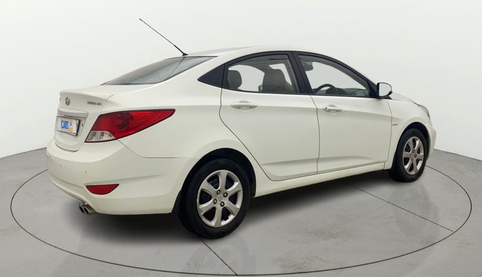 2013 Hyundai Verna FLUIDIC 1.6 VTVT EX, Petrol, Manual, 89,519 km, Right Back Diagonal