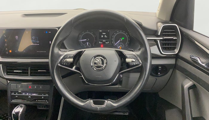 2021 Skoda KUSHAQ STYLE 1.0L TSI AT, Petrol, Automatic, 60,089 km, Steering Wheel Close Up