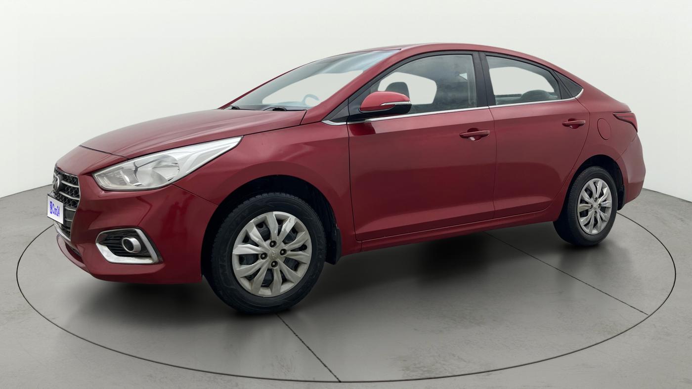 2019 Hyundai Verna 1.4 EX PETROL, Petrol, Manual, 89,110 km, Left Front Diagonal