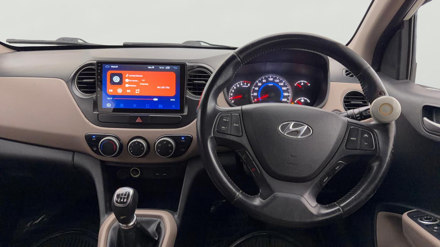 2014 Hyundai Grand i10 ASTA (O) 1.2 KAPPA VTVT, Petrol, Manual, 81,613 km, Steering Wheel Close Up
