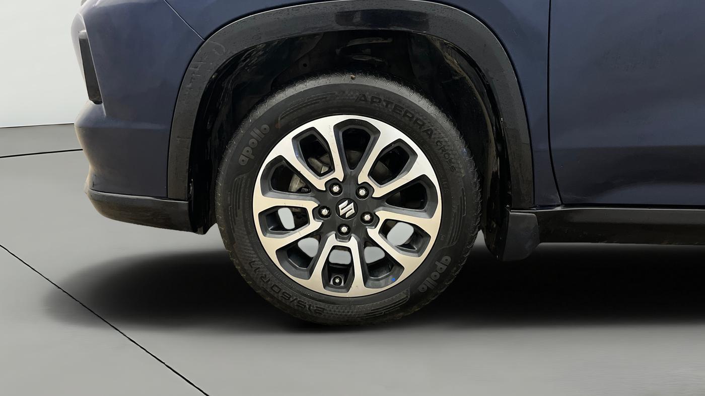 2023 Maruti Grand Vitara ALPHA PLUS HYBRID ECVT, Hybrid, Automatic, 73,844 km, Left Front Wheel