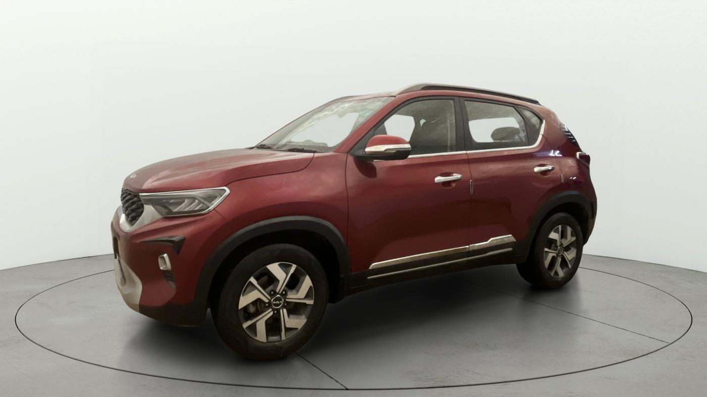 2021 KIA SONET HTX 1.0 IMT, Petrol, Manual, 26,947 km, Left Front Diagonal