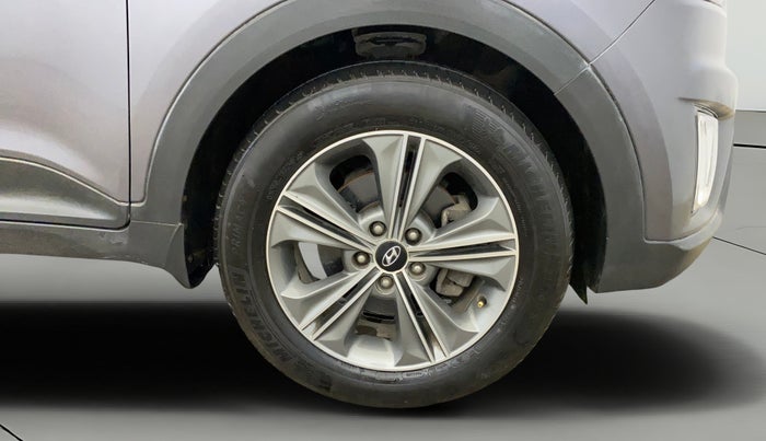 2017 Hyundai Creta SX PLUS AT 1.6 PETROL, Petrol, Automatic, 74,242 km, Right Front Wheel