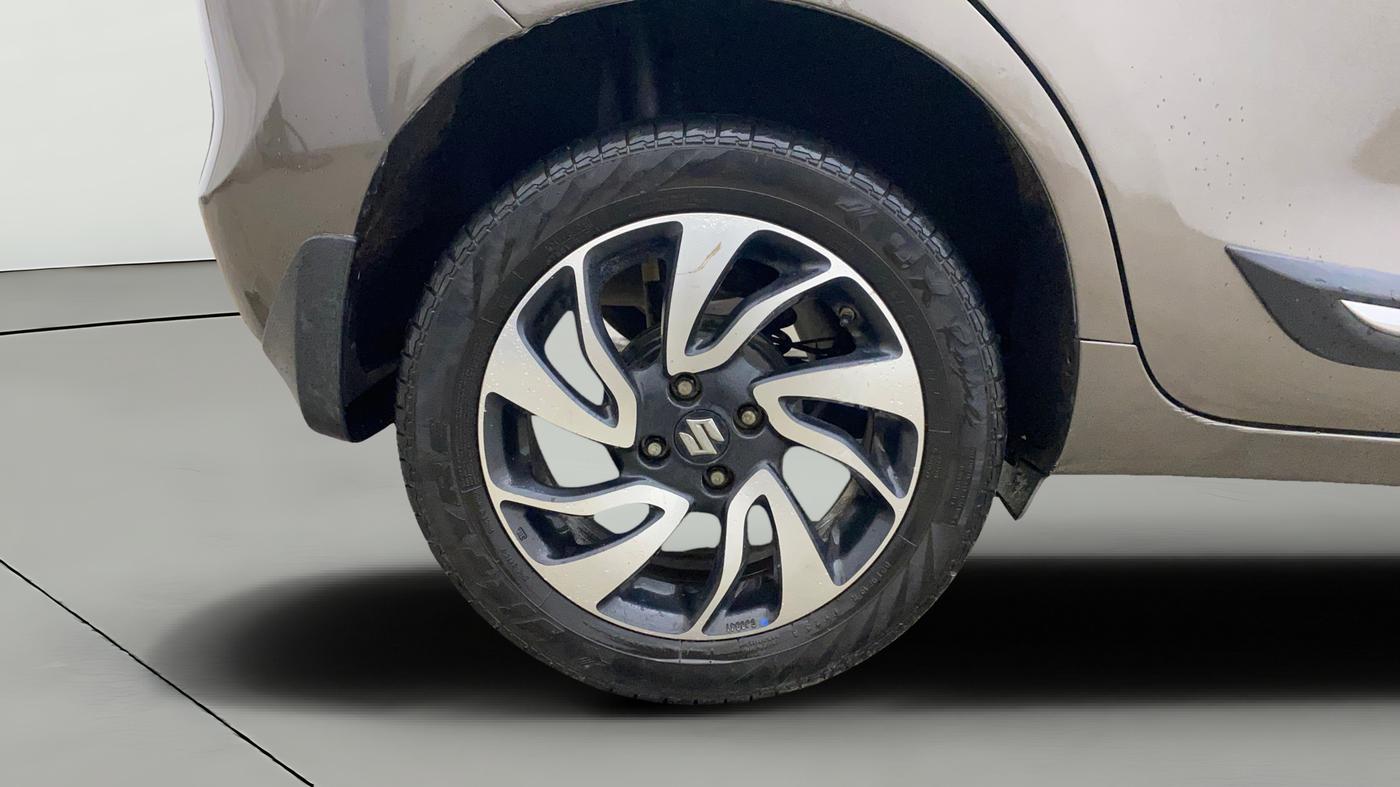 2019 Maruti Baleno ALPHA CVT PETROL 1.2, Petrol, Automatic, 83,317 km, Right Rear Wheel