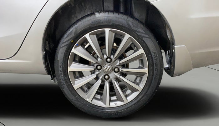 2018 Maruti Ciaz ALPHA 1.5 SHVS PETROL, Petrol, Manual, 75,166 km, Left Rear Wheel