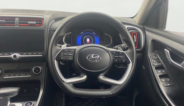 2020 Hyundai Creta SX (O) 1.4 TURBO DCT, Petrol, Automatic, 73,857 km, Steering Wheel Close Up