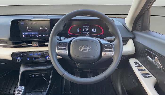 2023 Hyundai Verna SX 1.5 Turbo Petrol MT, Petrol, Manual, 24,627 km, Steering Wheel Close Up
