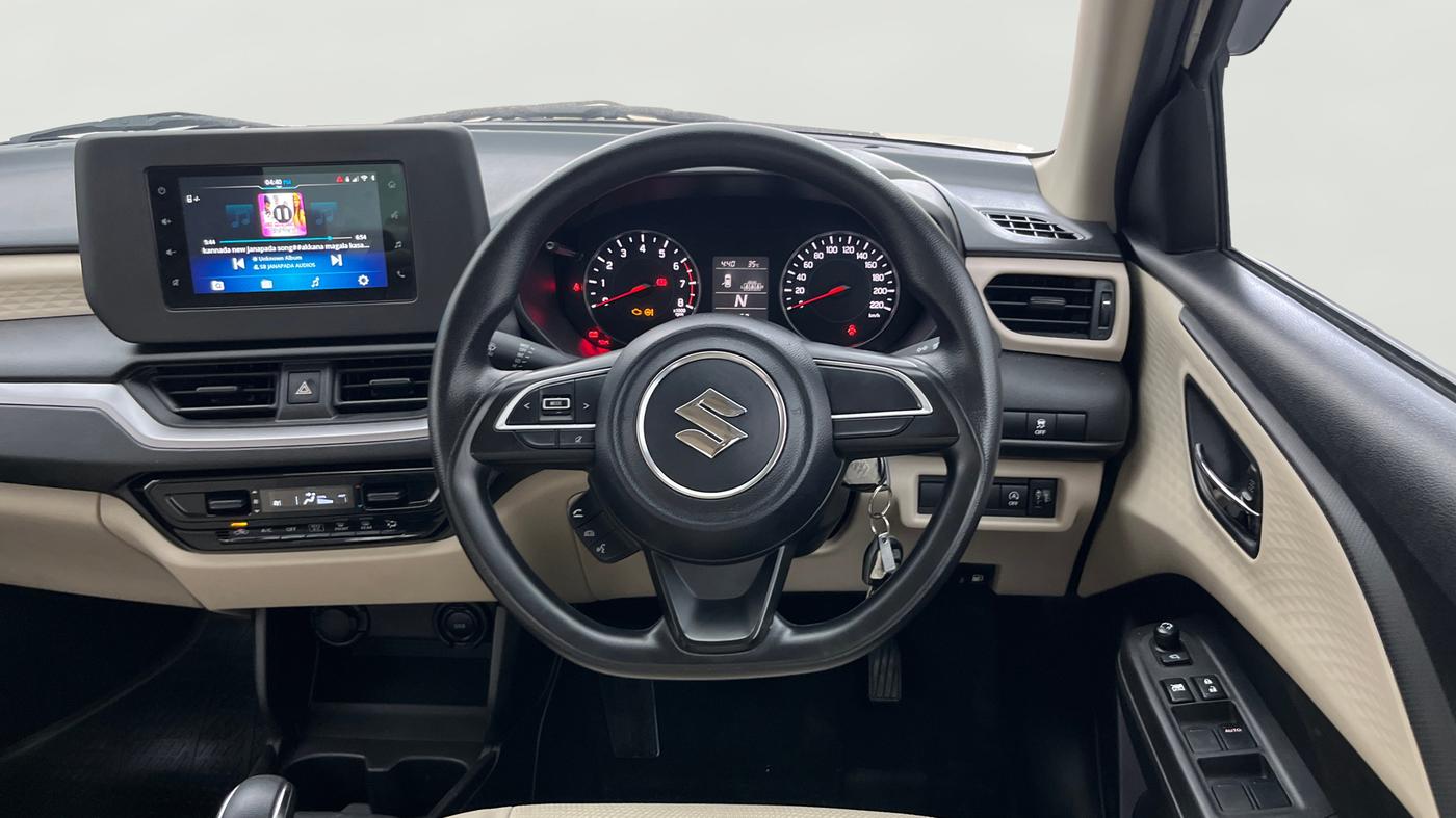2025 Maruti Dzire VXI AMT, Petrol, Automatic, 25,150 km, Steering Wheel Close Up