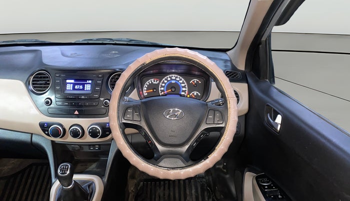 2016 Hyundai Grand i10 SPORTZ 1.2 KAPPA VTVT, Petrol, Manual, 46,229 km, Steering Wheel Close Up