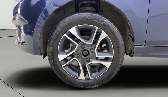 2019 Tata TIGOR XZA PETROL, Petrol, Automatic, 1,06,844 km, Left Front Wheel