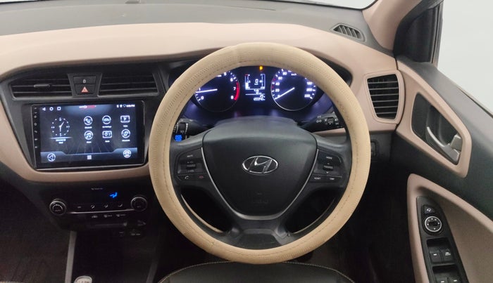 2015 Hyundai Elite i20 SPORTZ 1.2, Petrol, Manual, 1,20,332 km, Steering Wheel Close Up